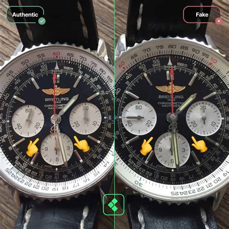 how to tell real breitling from fake|breitling expert authentication guide.